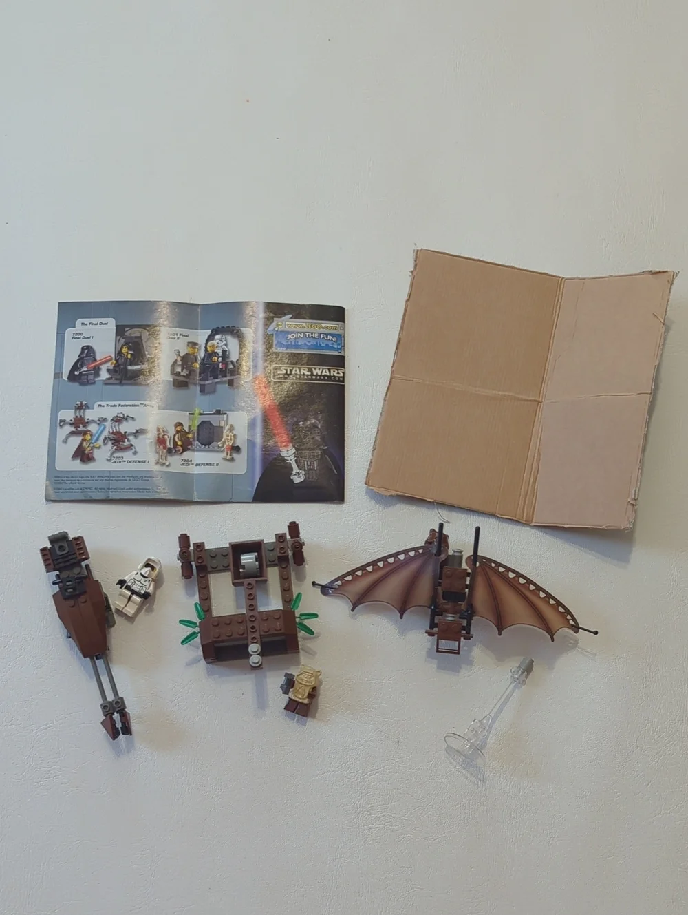 Vintage Star Wars Lego Set 7139 Ewok Attack Complete Minifigures Stormtroopers